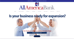 Desktop Screenshot of allamericabank.net