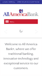 Mobile Screenshot of allamericabank.net